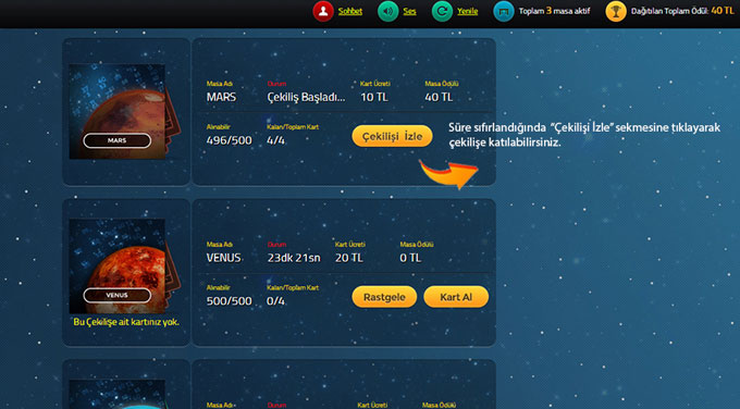 tombalada �ekili� izleme